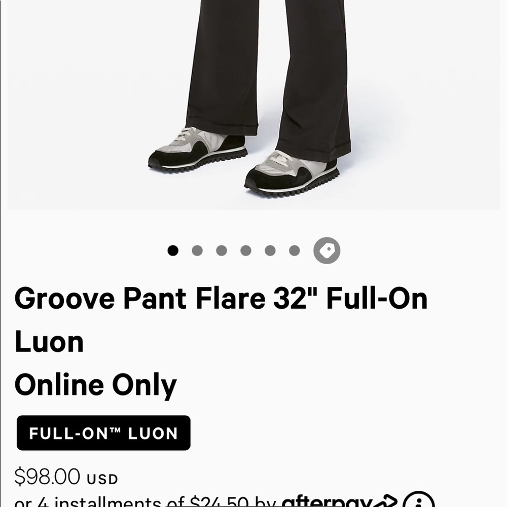Lulu lemon flare pants